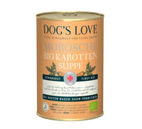 DOG'S DOC Morosche Karottensuppe für Hunde — natürliche Unterstützung bei Verdauungsproblemen, nährstoffreiche und schonende Rezeptur in Bio-Qualität, ideal für empfindliche Mägen.