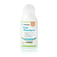 ANIBIO Floh-Shampoo – natürliche Lösung gegen Flöhe, Zecken und Milben, sanfte Hautpflege, wasserfest und geruchsneutral für den täglichen Gebrauch.