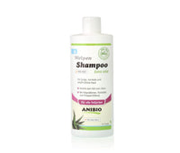 ANIBIO Shampoo für Hunde und Katzen – natürliches Pflegeshampoo mit Aloe Vera, Kamille und Totes Meer Salz, ideal bei empfindlicher Haut, Schuppen und Verfilzungen