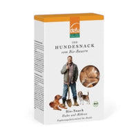 Bio-Huhn Snacks – natürliche, harte Hundesnacks mit Bio-Huhn, Vollkorngetreide, Möhren und Fenchel, ohne Zucker, Salz oder künstliche Zusätze