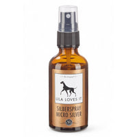 LILA LOVES IT Mikrosilber Spray mit Aloe Vera für Hunde – beruhigende Hautpflege bei Irritationen und Juckreiz