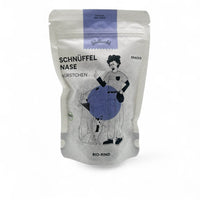 Pfotis Bio-Rind Würstchen – Proteinreicher Hundesnack aus 100 % Bio-Rind, in praktischen 3–4 cm langen Würstchenform, ideal als Belohnung oder Snack.