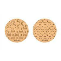 Scruffs Pet Placemats Wave & Bone – Praktisches Platzset für Katzen und Hunde, rutschfest und leicht zu reinigen, sorgt für einen sauberen Futterplatz.