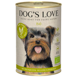 DOG’S LOVE Bio Huhn – getreidefreies Nassfutter für Hunde 400g