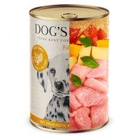 DOG’S LOVE Bio Pute – getreidefreies Nassfutter für Hunde Inhalt