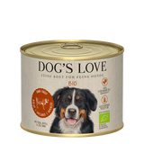 DOG’S LOVE Bio Rind – Nassfutter für Hunde 200g