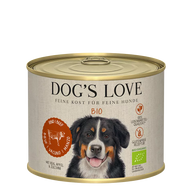 DOG’S LOVE Bio Rind – Nassfutter für Hunde 200g