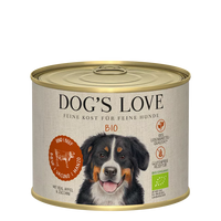 DOG’S LOVE Bio Rind – Nassfutter für Hunde 200g