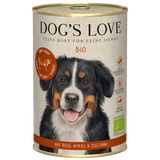 DOG’S LOVE Bio Rind – Nassfutter für Hunde 400g