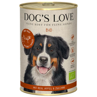 DOG’S LOVE Bio Rind – Nassfutter für Hunde 400g