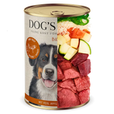 DOG’S LOVE Bio Rind – Nassfutter für Hunde Inhalt
