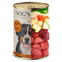 DOG’S LOVE Bio Rind – Nassfutter für Hunde Inhalt