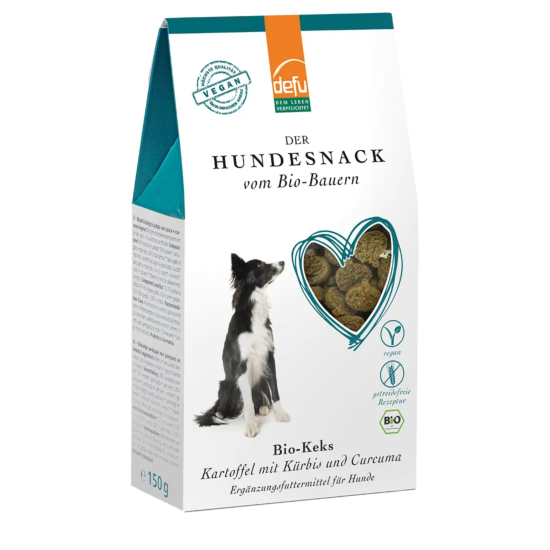 Defu Bio-Hundesnack Kartoffel & Kürbis – vegan 150g