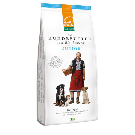 Defu Junior Trockenfutter Geflügel – für junge Hunde 3 kg