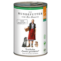 Defu Truthahn High Sensitive – getreidefreies Bio-Nassfutter 400g