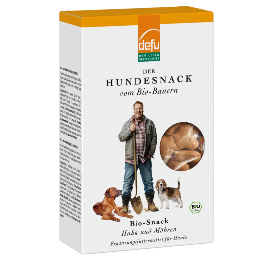 Defu Bio-Huhn Hundesnacks – natürliche Belohnung 200g