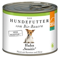 Defu Huhn Sensitive – Bio-Nassfutter für empfindliche Hunde 200g