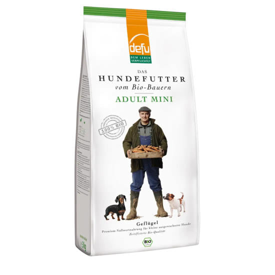 Defu Mini Trockenfutter Geflügel – für kleine Hunde 3kg