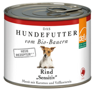 Defu Rind Sensitive – Bio-Nassfutter für sensible Hunde 200g