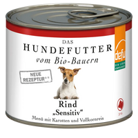 Defu Rind Sensitive – Bio-Nassfutter für sensible Hunde 200g