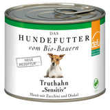 Defu Truthahn Sensitive – Bio-Nassfutter für empfindliche Hunde 200g