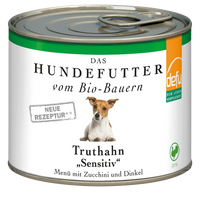 Defu Truthahn Sensitive – Bio-Nassfutter für empfindliche Hunde 200g