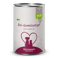 Herrmann’s Bio-Gemüsetopf – Veggie-Mix für Hunde & Katzen 400g