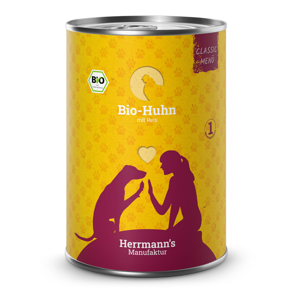 Herrmann’s Bio-Huhn mit Reis 400g