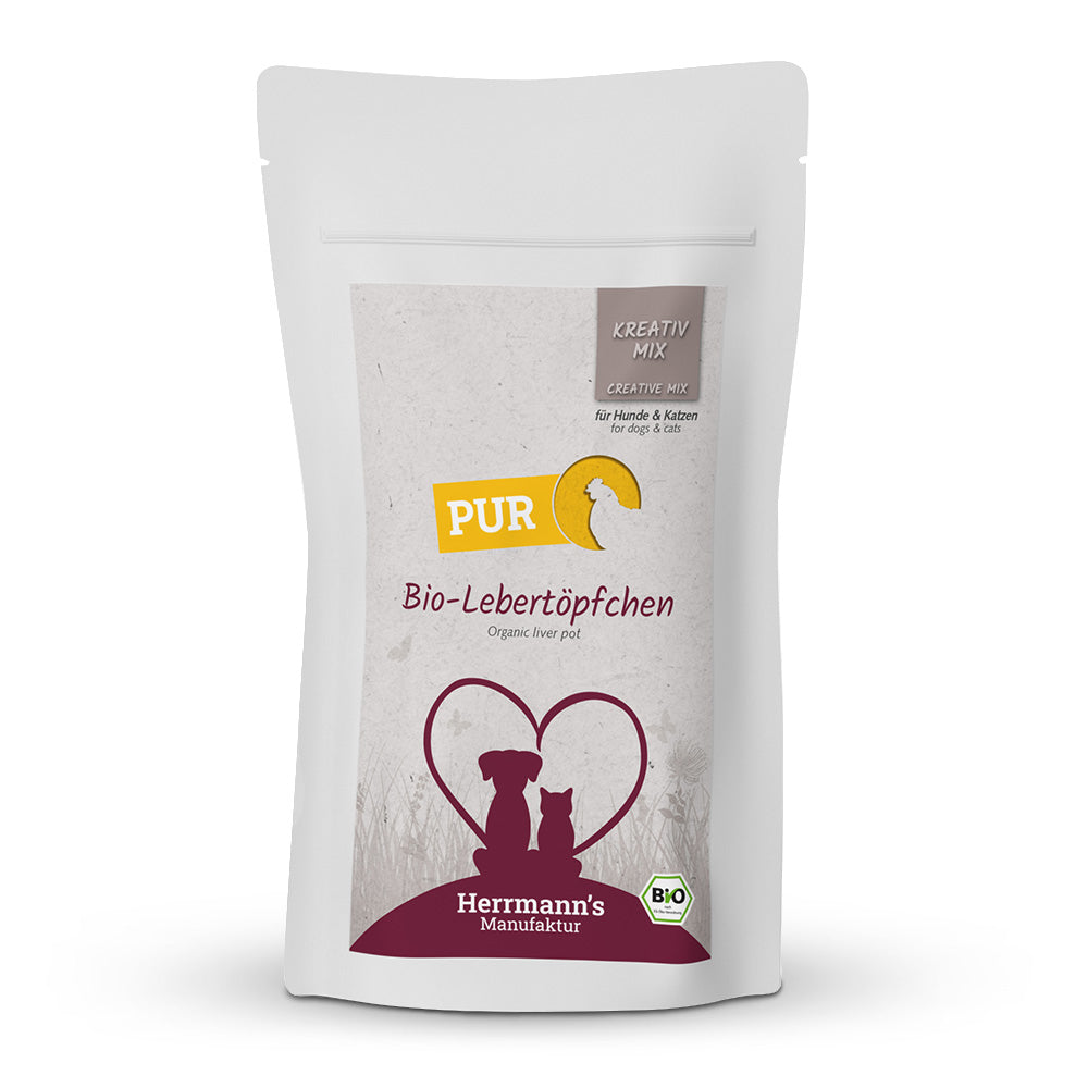 Herrmann’s Bio-Lebertöpfchen – für Hunde & Katzen 100g