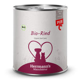 Herrmann’s Bio-Rind Reinfleisch – für Hunde & Katzen 800g