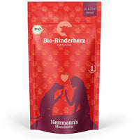 Herrmann’s Bio-Rinderherz Hundefutter – getreidefrei 130g