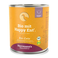 Herrmann’s Sensibel Ente – Bio-Hundefutter für sensible Hunde 800g