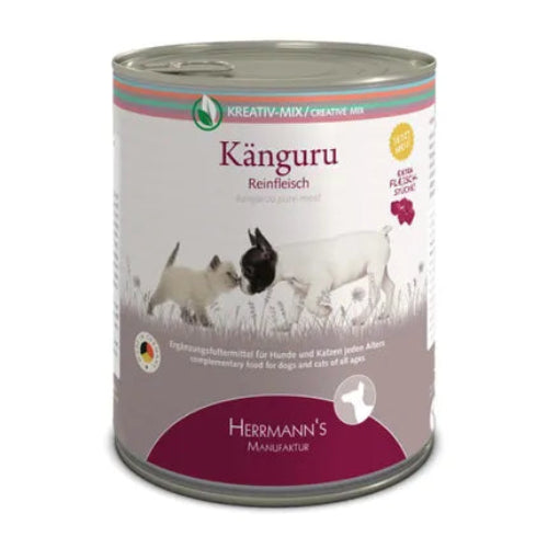 Herrmann’s Känguru Reinfleisch – für Hunde & Katzen 200g