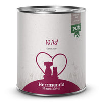 Herrmann’s Reinfleisch Wild – für Hunde & Katzen 800g