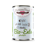 Herzenshund Bio-Ente – Getreidefreies Hundefutter 400g