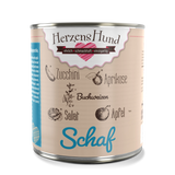 HerzensHund Schaf mit Bio-Gemüse – Nassfutter Hund 800g