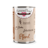Herzenshund Hypoallergenes Pferd-Menü für sensible Hunde – mit Kürbis & Amaranth