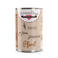 Herzenshund Hypoallergenes Pferd-Menü für sensible Hunde – mit Kürbis & Amaranth