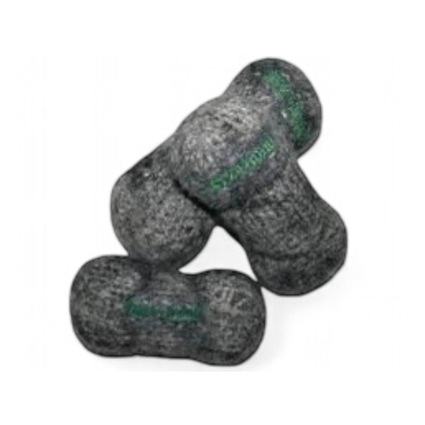 Handgemachter Hundeknochen aus ungefärbtem Bio-Wollfilz – robustes, schadstofffreies Spielzeug für Hunde mit natürlichem Schafwollgeruch, in drei Größen erhältlich