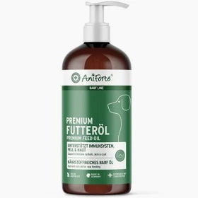 AniForte® Premium Futteröl für Hunde – Barf-Öl mit Omega-3 & Omega-6 Fettsäuren für gesunde Haut, glänzendes Fell & Immunsystem