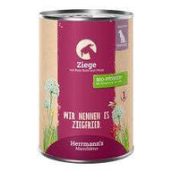 SELECTION Ziege Hundenahrung – Natürliches Nassfutter mit 50 % Ziegenfleisch, Rote Beete, Hirse, Schwarzkümmel & weiteren vitalstoffreichen Zutaten für sensible Hunde.
