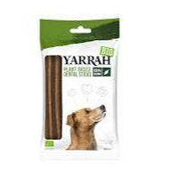 Yarrah Dental Sticks – vegane Bio-Zahnpflege-Snacks für Hunde, fördern die Zahngesundheit und sorgen für frischen Atem, ohne Zuckerzusatz oder künstliche Zusätze