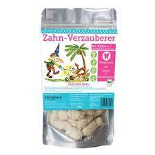 Zwergnase Zahn-Verzauberer – veganer Zahnpflege-Snack für Hunde mit 100 % Bio-Kokos gegen Zahnbelag und Mundgeruch