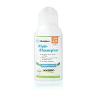 ANIBIO Floh-Shampoo – natürliche Lösung gegen Flöhe, Zecken und Milben, sanfte Hautpflege, wasserfest und geruchsneutral für den täglichen Gebrauch.