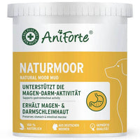 AniForte® Naturmoor – 100 % natürliches Ergänzungsfuttermittel aus deutschem Moor zur Unterstützung der Magen-Darm-Aktivität und Darmschleimhaut bei Hunden und Katzen