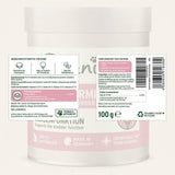 Das Bild zeigt ein Ergänzungsfuttermittel für Hunde in Pulverform, das die Blasenfunktion unterstützt. Die Verpackung enthält 100 g des Produkts und empfiehlt eine tägliche Dosierung von 1 g pro 10 kg Körpergewicht des Hundes. Es wird empfohlen, das Pulver einfach ins Futter zu mischen. Das Produkt trägt zur Unterstützung des Immunsystems, zur Funktion der Prostata und zur Stimulierung des Stoffwechsels bei.