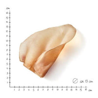Defu Bio-Rinderohren getrocknet – die Größe eines einzelnen Rinderohres, idealer Kausnack für Hunde.