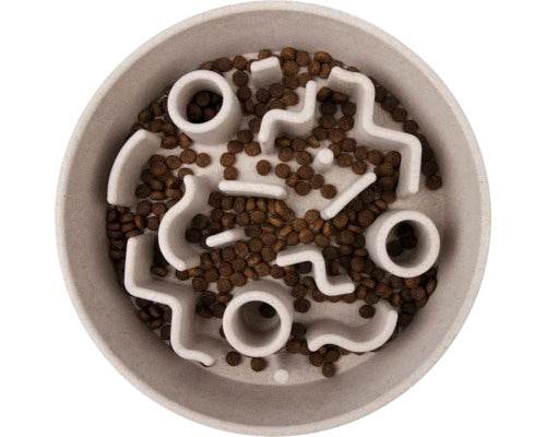 District 70 Bamboo Slow Feeder Anti-Schling-Napf