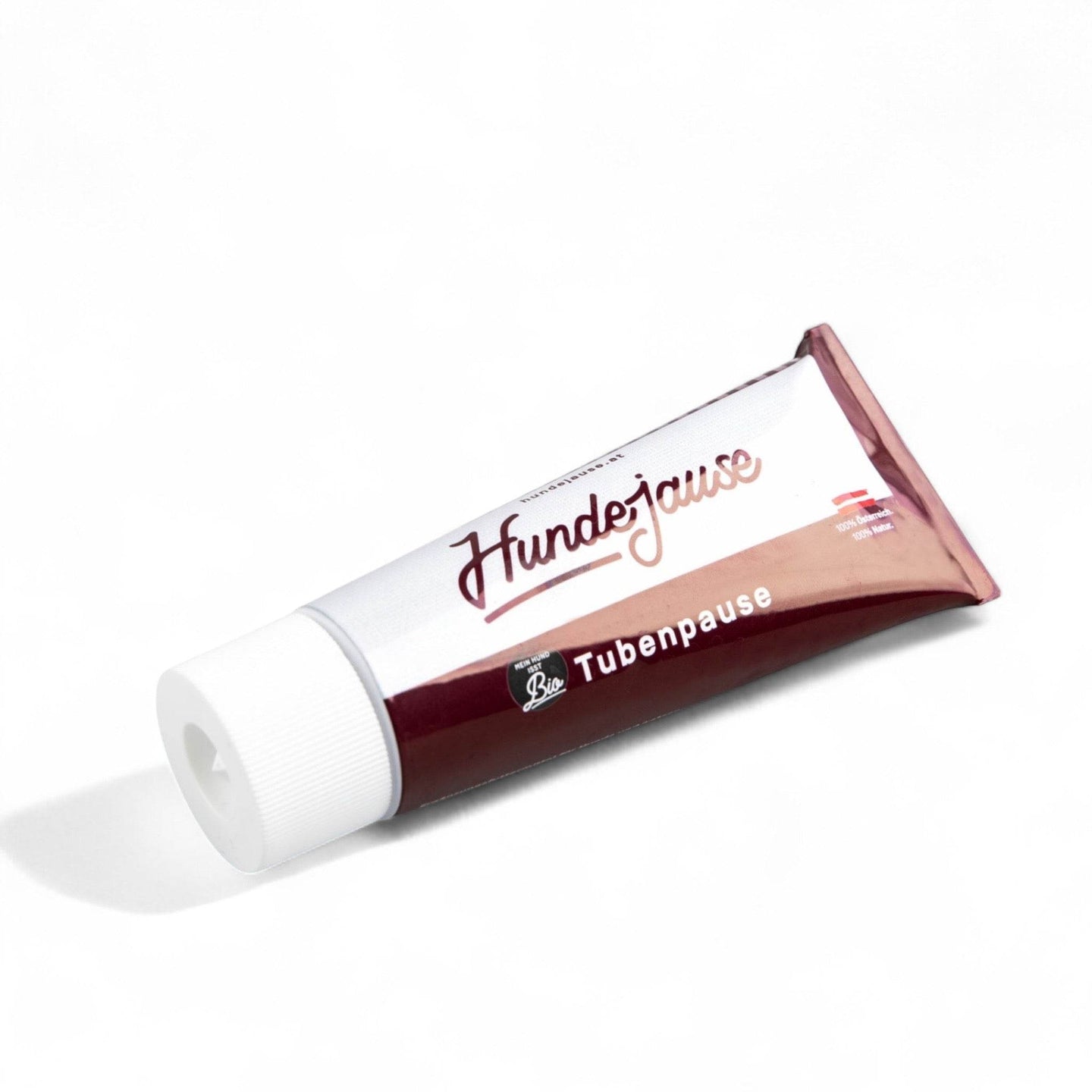 Hundejause Bio-Tubenpause – praktischer, getreidefreier Bio-Belohnungssnack aus der Tube für Hunde und Katzen, ideal für Training und Tablettengabe