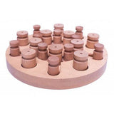 My Intelligent Dogs® MANDALA & STERN Hundespielzeug mit 20 Spielsteinen, ideal für die Förderung von Problemlösungsfähigkeiten und geistiger Ausdauer bei Hunden. Das Design enthält verschiedene Schwierigkeitsgrade, die je nach Bedarf angepasst werden können.